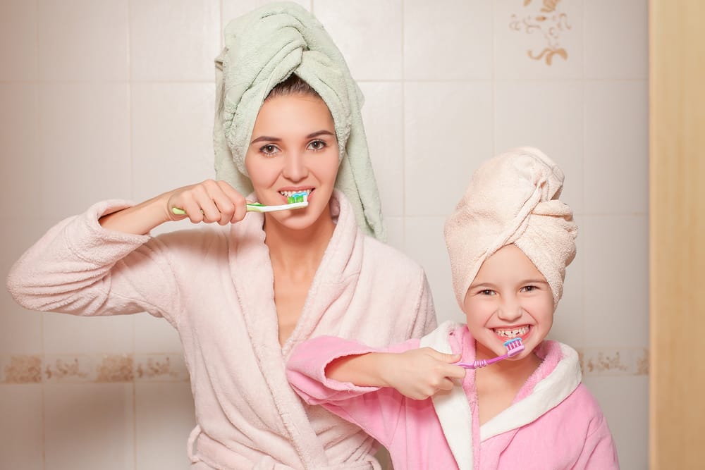 leer kinderen hun tanden te poetsen