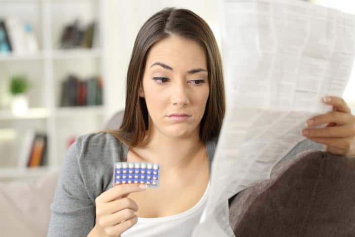 vrouwelijke anticonceptie vermindert seksuele opwinding