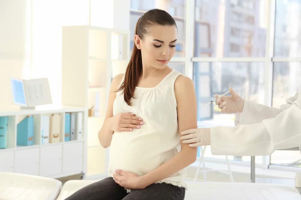 tetanus injecteren tijdens de zwangerschap