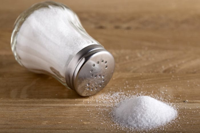 beperking van zout eten maakt jodium tekort?