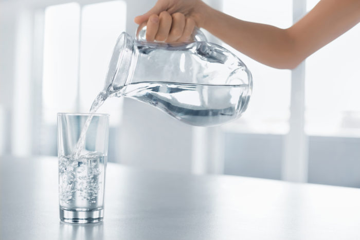 hoe om water te drinken