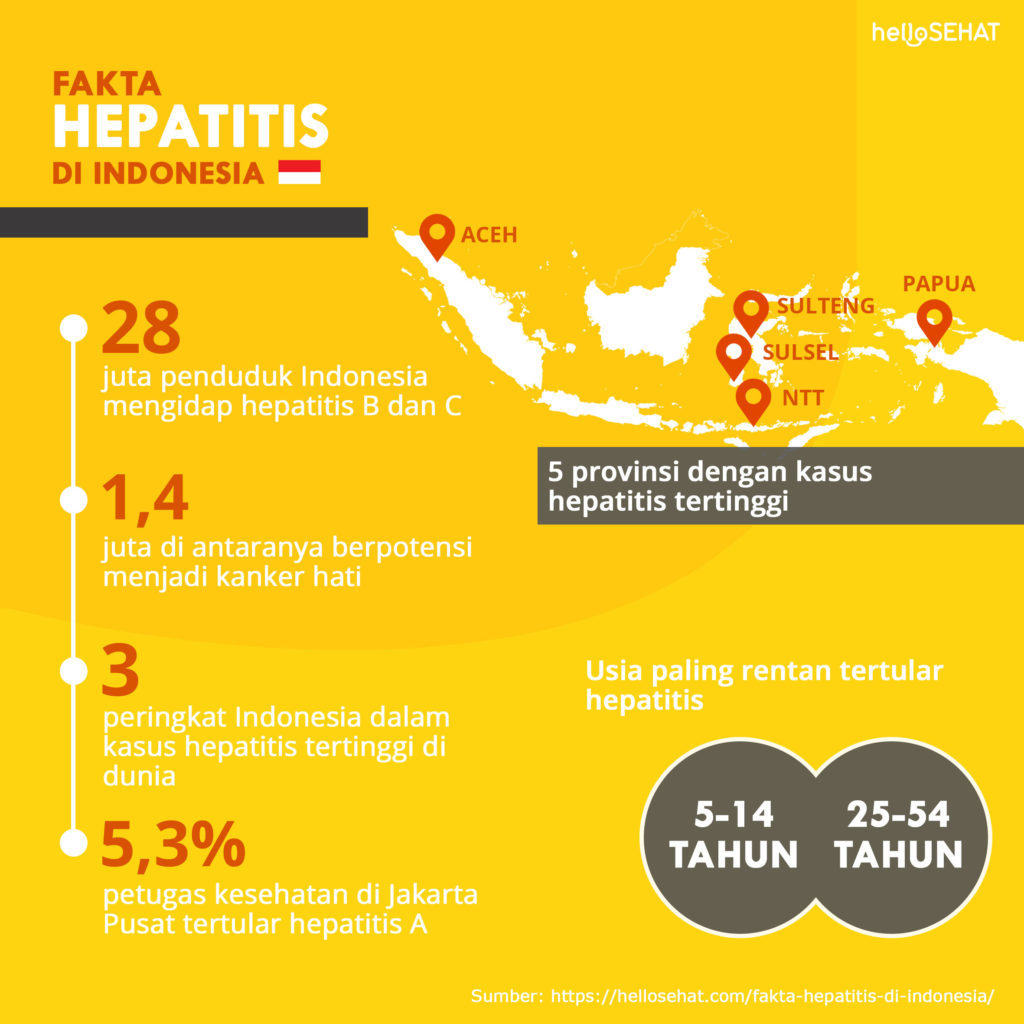 Feiten over hepatitis in Indonesië
