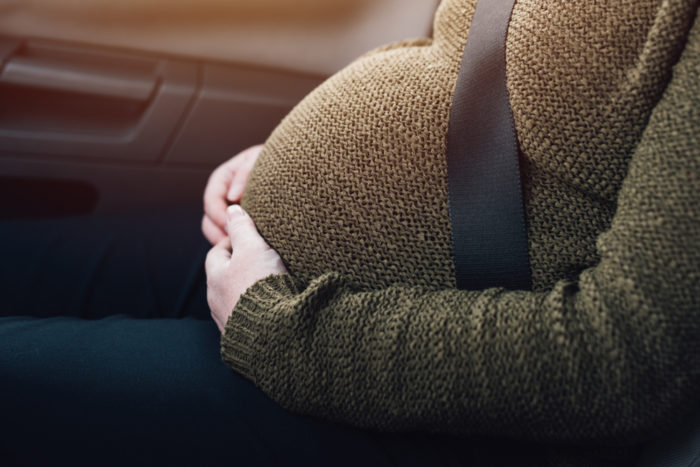 zwanger raken met de auto