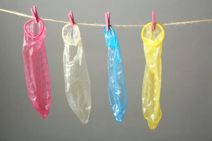 condooms worden twee keer gebruikt