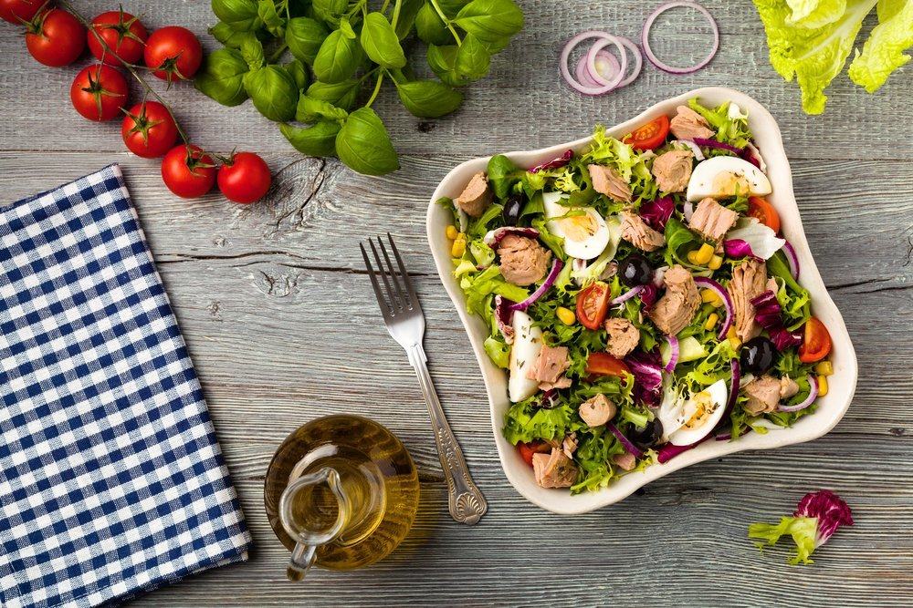 gezonde eet-salade