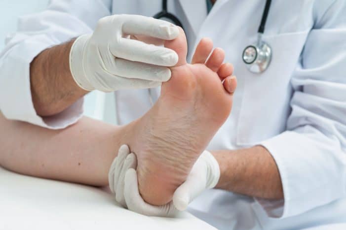 ontdek ziekte van de voet