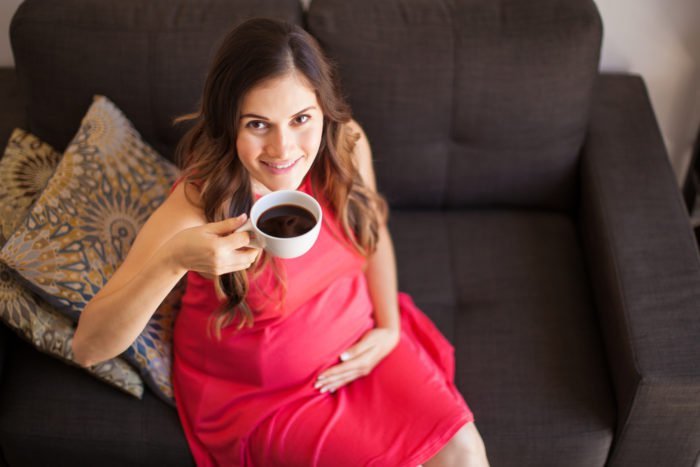 drink koffie terwijl je zwanger bent