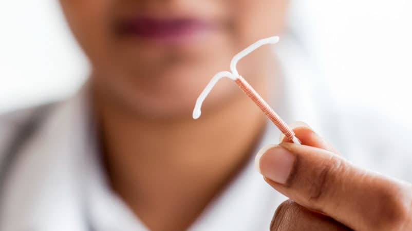 het gebruik van de IUD KB Spiral is nog steeds zwanger