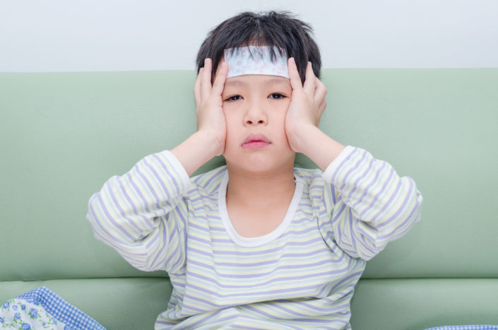 hoofdpijn bij kinderen