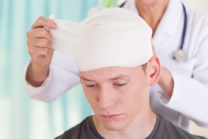 symptomen van hersenbeschadiging door hoofdletsel