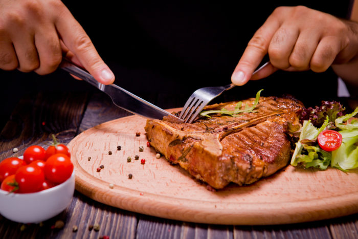 eet vlees met risico op diabetes