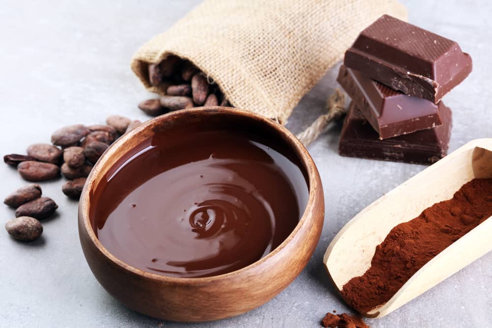 het eten van chocolade is goed voor hartpatiënten
