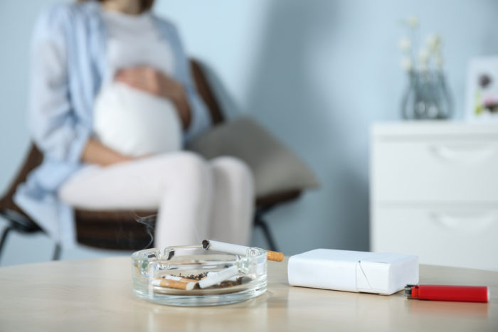 rokende zwangere vrouwen, autistische kleinkinderen