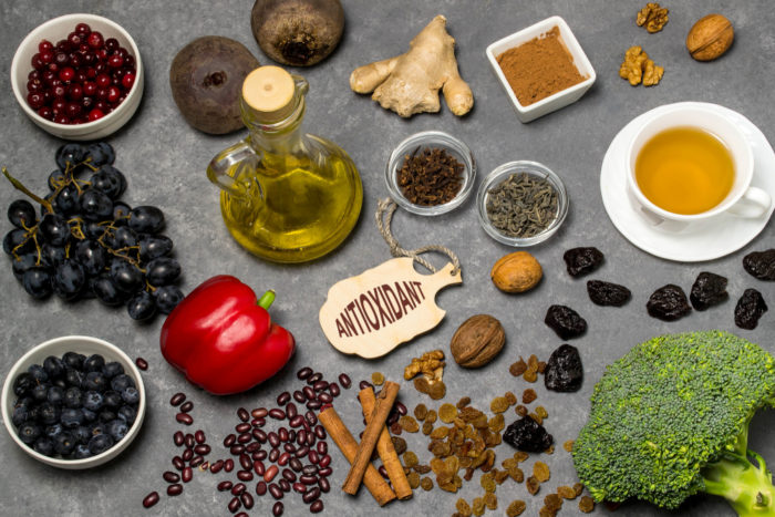 voedingsmiddelen met veel antioxidanten